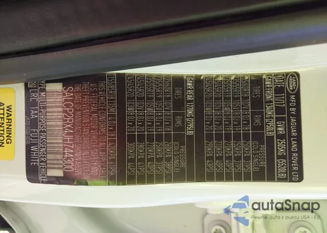 2018 Land Rover Discovery Sport Se z USA, uszkodzony, nr VIN SALCP2RX4JH744300